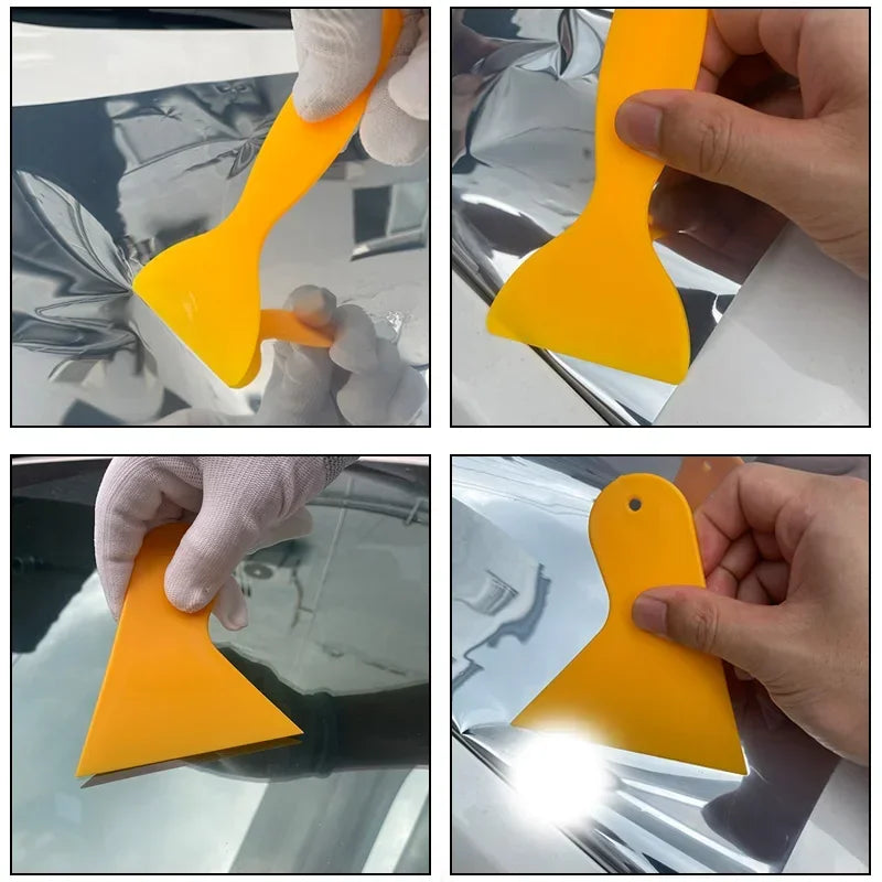 Application Tools Kit | Set Vinyl Wraps Tool | Squeegee Scraper Cutter Knife for Security Film