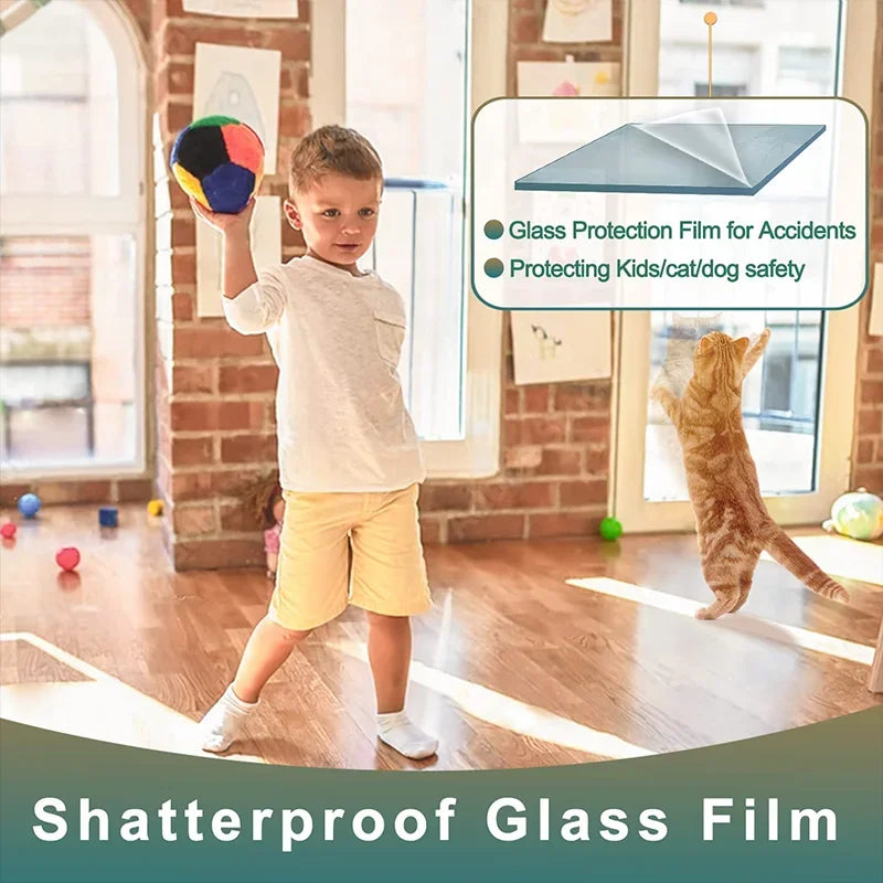 Shatterproof Security Window Film