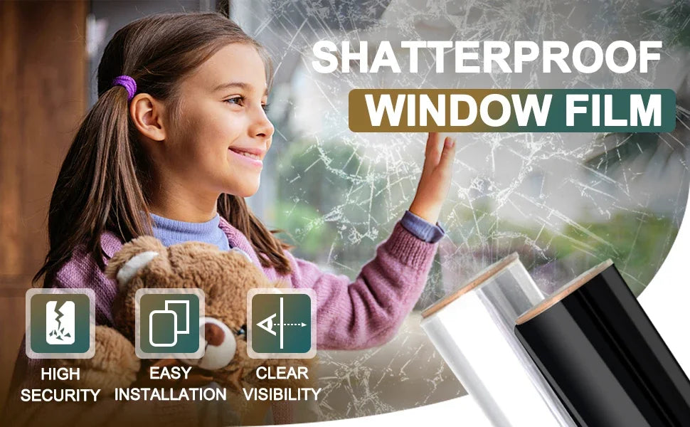 Shatterproof Security Window Film