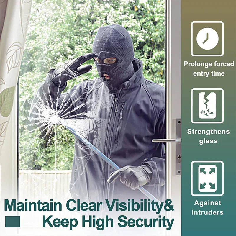 Shatterproof Security Window Film